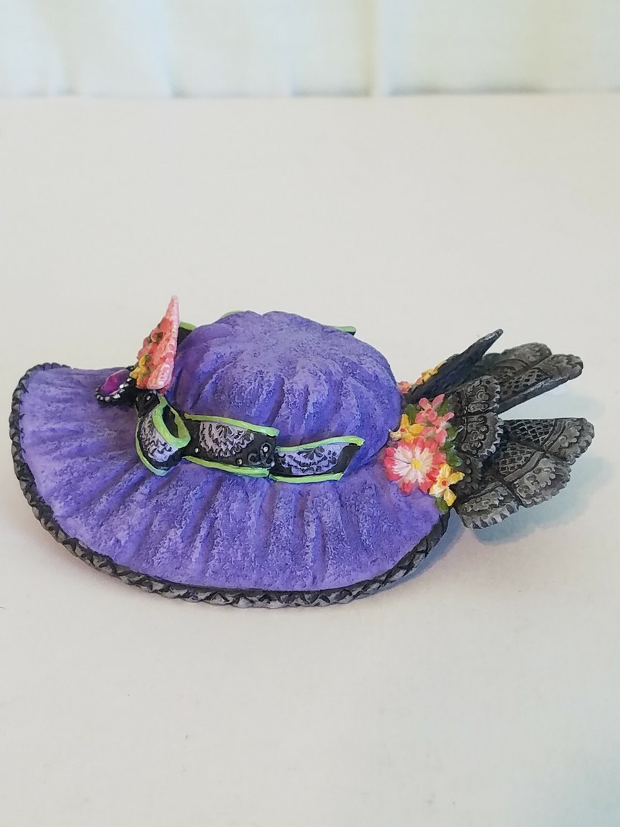 Willow Hall Age Of Ellegance Purple Passion Hat Circa 1881