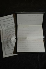 1880 *SIGNED* Letter from Rev William Scott Downey to Edwards Pierrepont