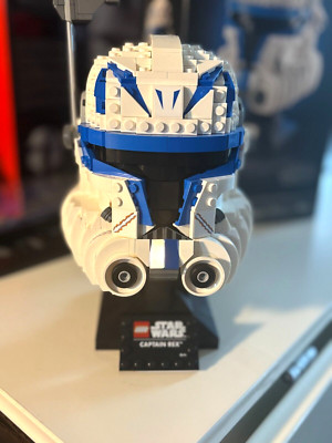 LEGO Star Wars Captain Rex Helmet Set 75349, PRE-BUILT