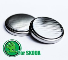 Skoda Fabia, Superb & Octavia Replacement Battery for Key Fob / Remote (x2)