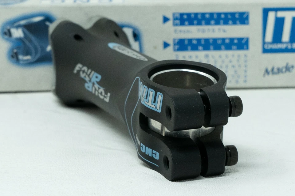 NOS ITM FOUR CNC AHEAD STEM 130 1 1/8 25.8 mm THREADLESS AHEADSET VINTAGE OLD - Image 4 of 4