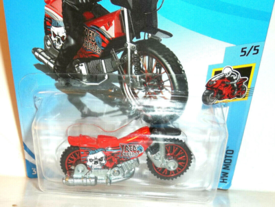 Hot Wheels Hot Wheels RRRumblers MOTOR⑤ 1970s Hot Wheels Mattel RRRumblers Red Torque Chop w/ Rider