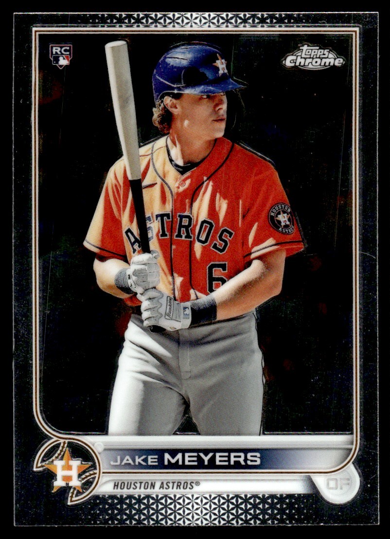 2022 Topps Chrome Jake Meyers Rookie Houston Astros #114