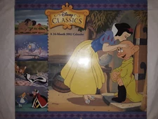 Disney Classics 2002 Calendar 2024 FREE SHIPPING 12x11" vintage 0-7688-3916-5