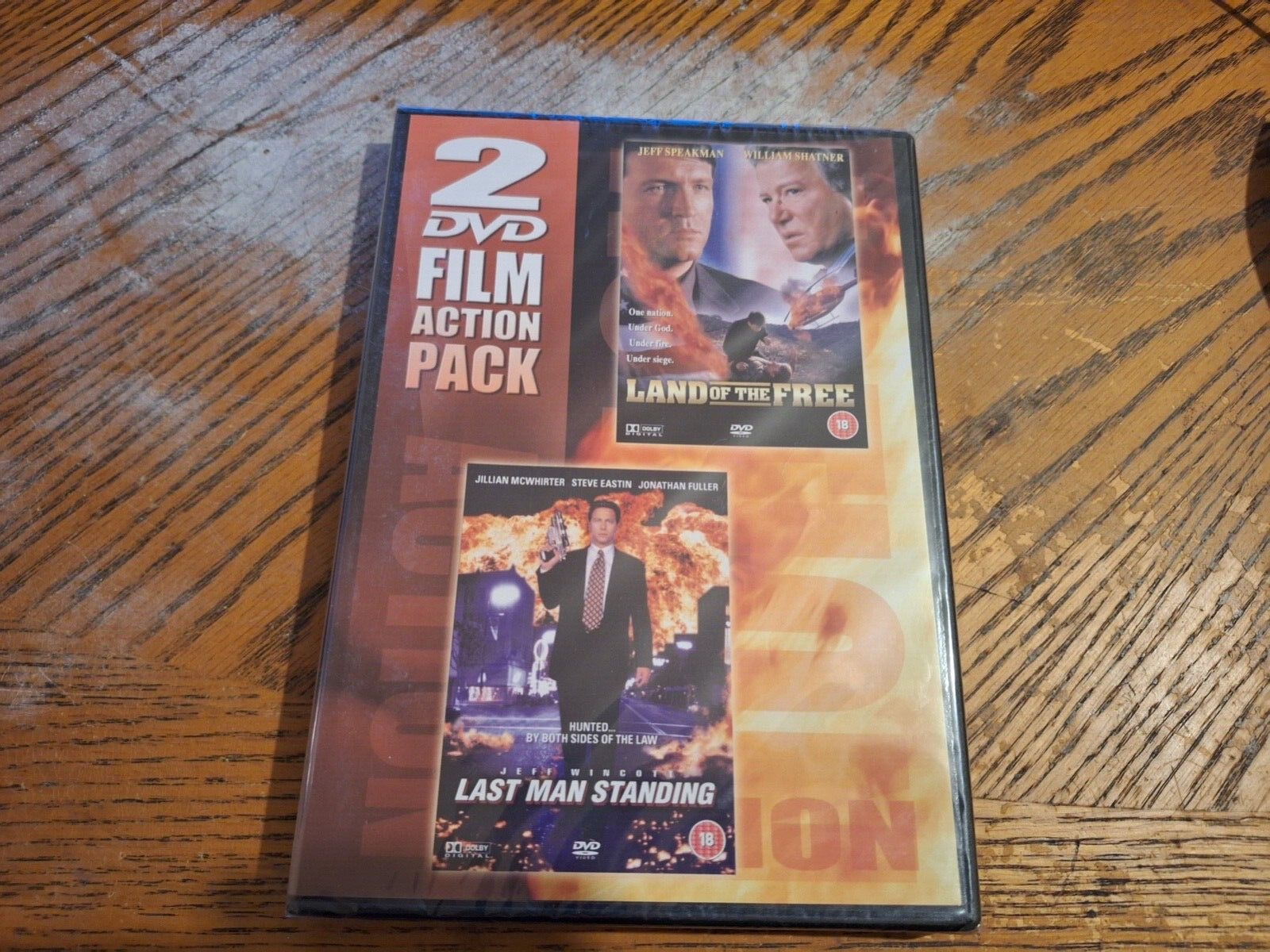 Land Of The Gratuito & Last Man Standing UK Pal Regione 0 DVD Nuovo Sealed 2