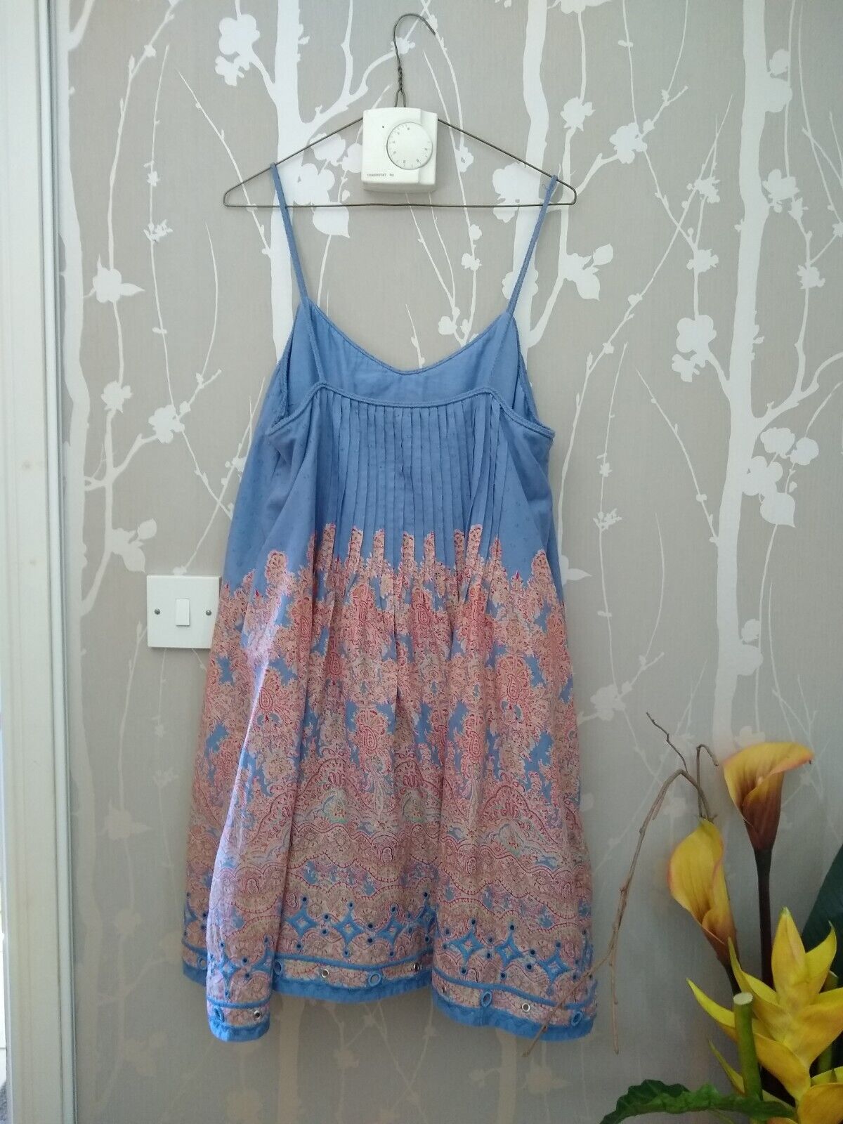 Kate Moss Topshop Boho  Paisley Mirrored Dress UK… - image 6