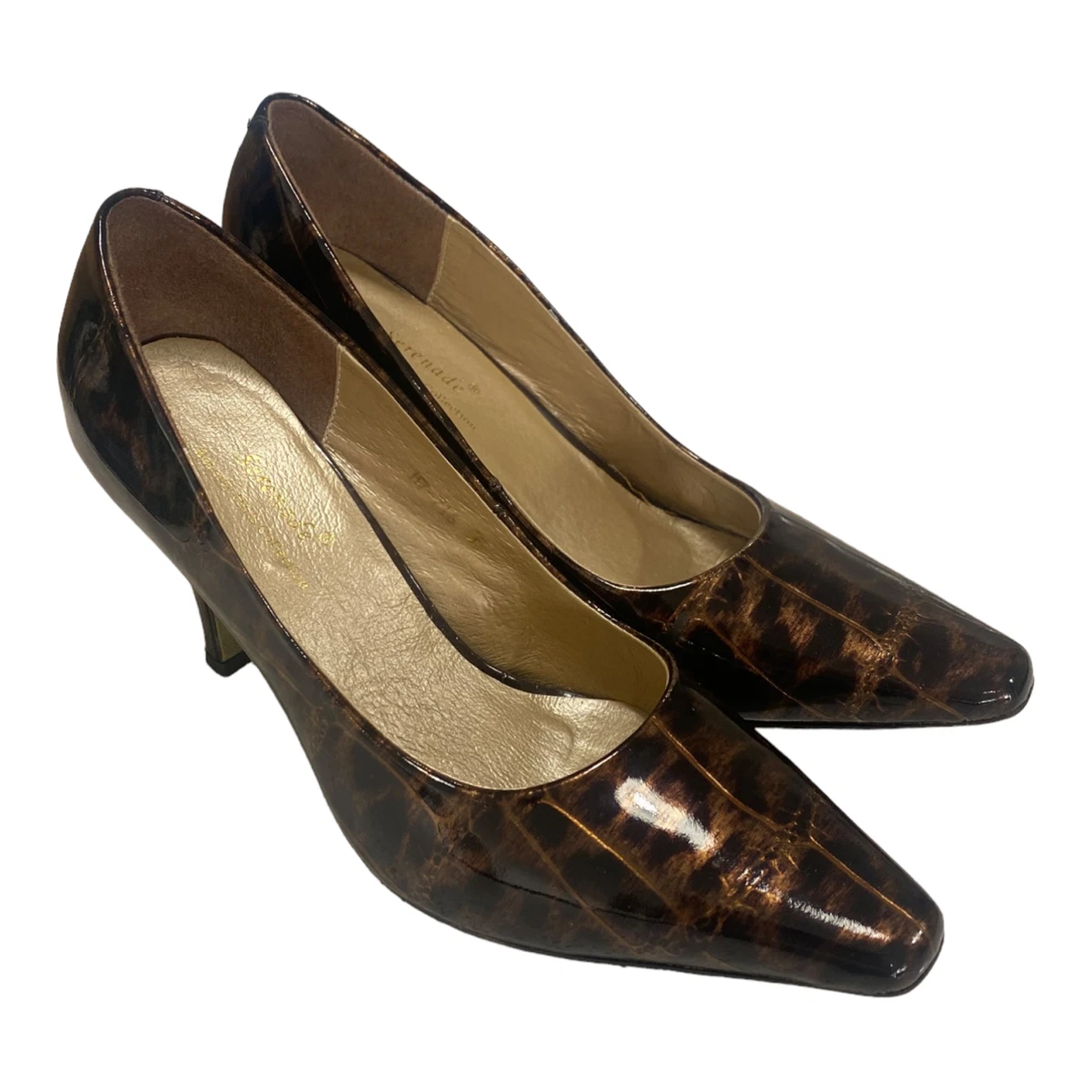 Tortoiseshell heels on sale