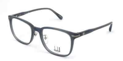 Dunhill London VDH141G 0M77 Light Gray Square Plastic Eyeglasses Frame 55-20-145