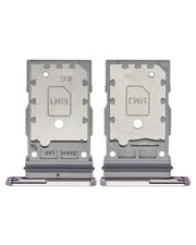 Dual Sim Card Tray Compatible For Samsung Galaxy S23 Ultra 5G Lavender