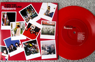 El Presidente  - Turn This Thing Around / Rocket   7'' RED Vinyl   NEW