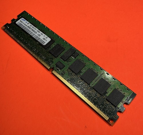 SAMSUNG M393T2950EZA-CE6 1GB 240p PC2-5300 CL5 18c 128x4 REG ECC DDR2-667 DIMM - Picture 3 of 13