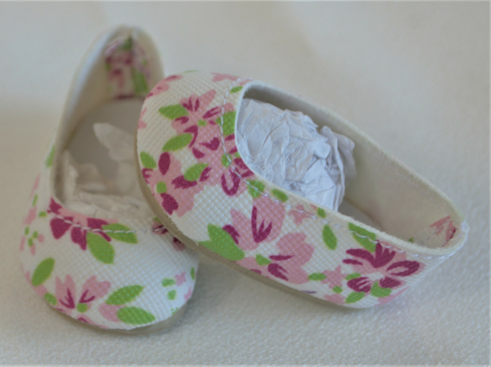 Shoes Floral for 14 in Wellie Wishers Doll American Girl Accessories eBay