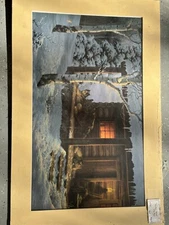 Jorge Mayol " Mountain Retreat " #771/950  S/N W/CERT $1200 Value MINT 1994