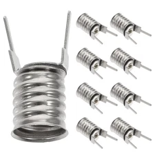 10 Pcs Screw Lamp Holder Light Bulbs Small Base Fixture in Socket