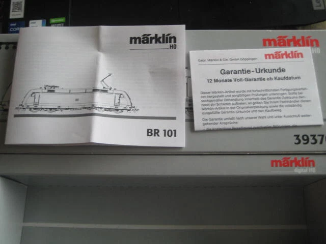 Märklin 39370 DB 101 Elok FUSSBALL/FIFA World Cup 2006 Insider Locomotive Model - Image 3 of 4