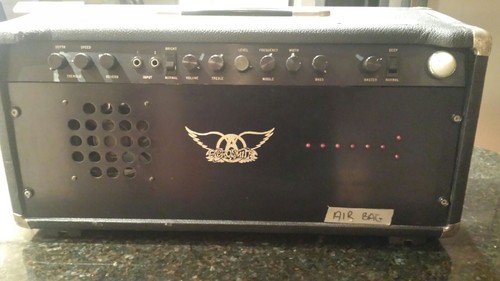 ** AUTHENTIC - Aerosmith Joe Perry Amp 1970's Custom 130 Watt Music Man Head - Picture 7 of 11