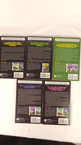 Gamers Adventure Minecraft PB Books By Winter Morgan #1 3 4 5 6 Lot Of 5 - Foto 3 di 3