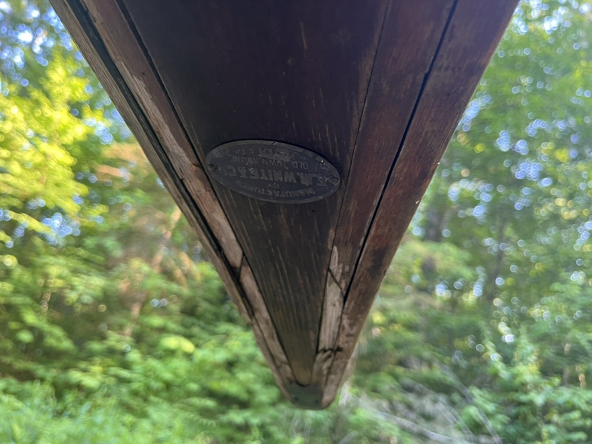 オストハイマー　ネイティブ・アメリカン　カヌー　ヴィンテージ Circa 1940 Old Town E.M. White Guide Special Canoe 18.5 Feet
