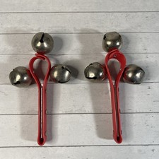 Vintage Kids Percussion Musical Instrument Jingle Bells Pair