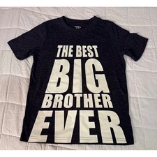 Big Brother T-Shirt Carters Graphic Tee Short Sleeve Kid Size 6