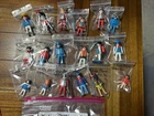 Vintage Playmobil Figure Lot #2 - swimming, native American, diving , etc 18 pcs