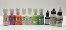 Lot of 62 ink pads and bottles for stamping and crafting. Ranger, Stampin' up