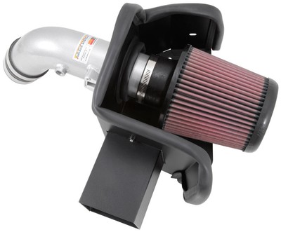 K&N 69 Series Typhoon Performance Intake Kit - Silver for 13-14 Nissan Altima 2.