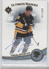 2022 Upper Deck Ultimate Collection Rookies 121/299 Samuel Poulin #172 Auto 09br
