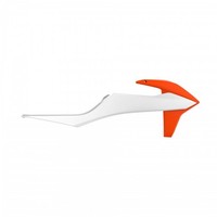 KüHlerabdeckungen Polisport Orange/Weiß Ktm.