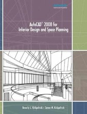 Autocad 2008 for Interior - Paperback, by Kirkpatrick Beverly L.; - Very Good