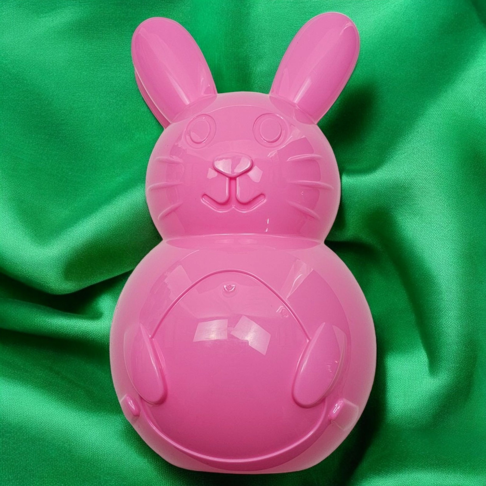 Greenbrier International Honey Bunny Large Easter Egg Pink