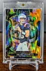 2025 Panini Select - Drake Maye - #80 BLACK/ORANGE SHOCK PRIZM CONCOURSE