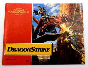 Advanced Dungeons & Dragons: DragonStrike (Nintendo NES) Complete  CIB EXCELLENT