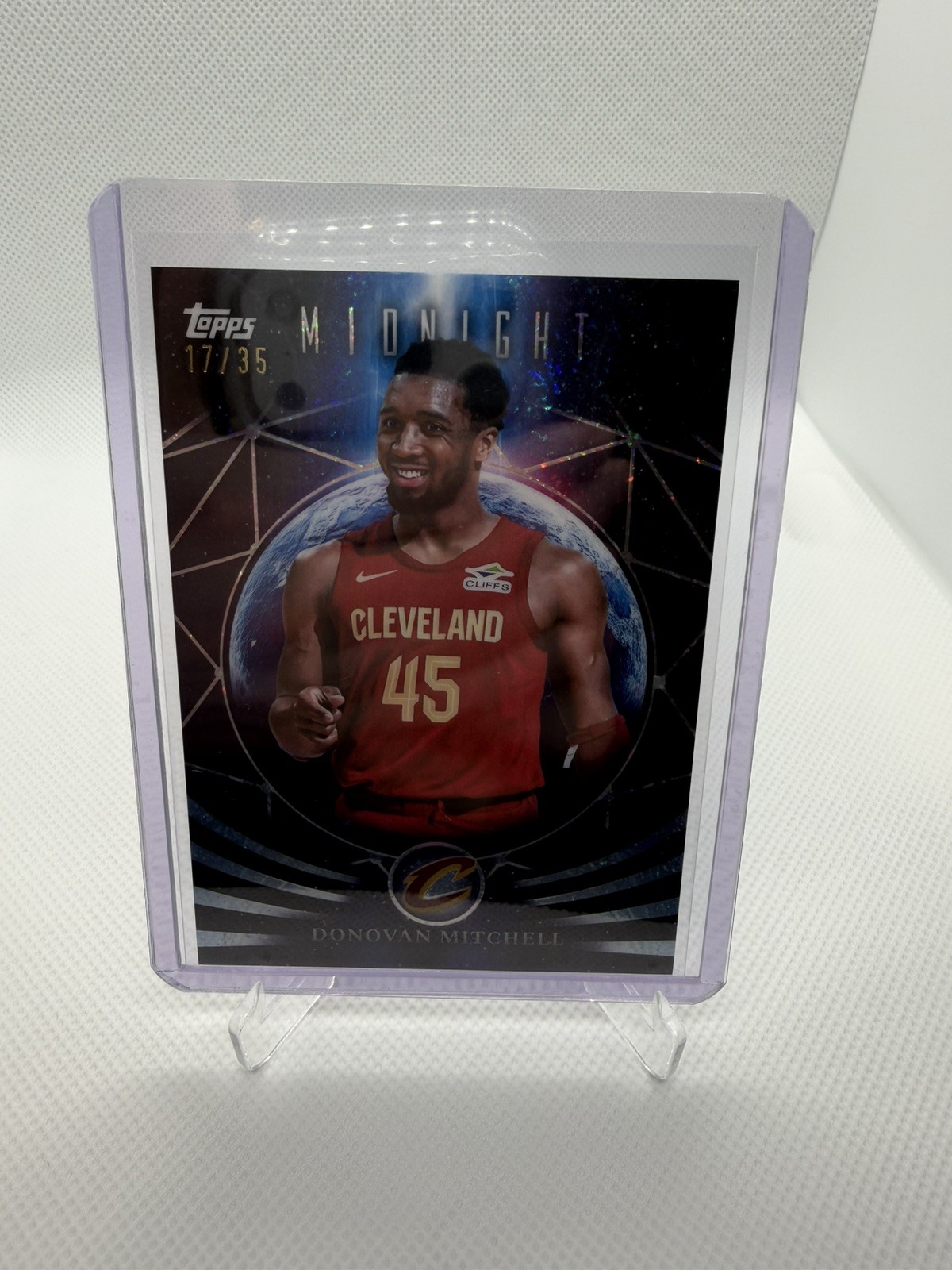 2025 Topps Midnight Donovan Mitchell /35 Moonfall Winter Solstice SP #MF-8