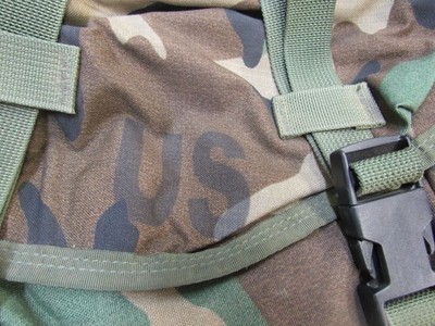 US Military Woodland Camo Butt Pack Field Training Pack | eBay
