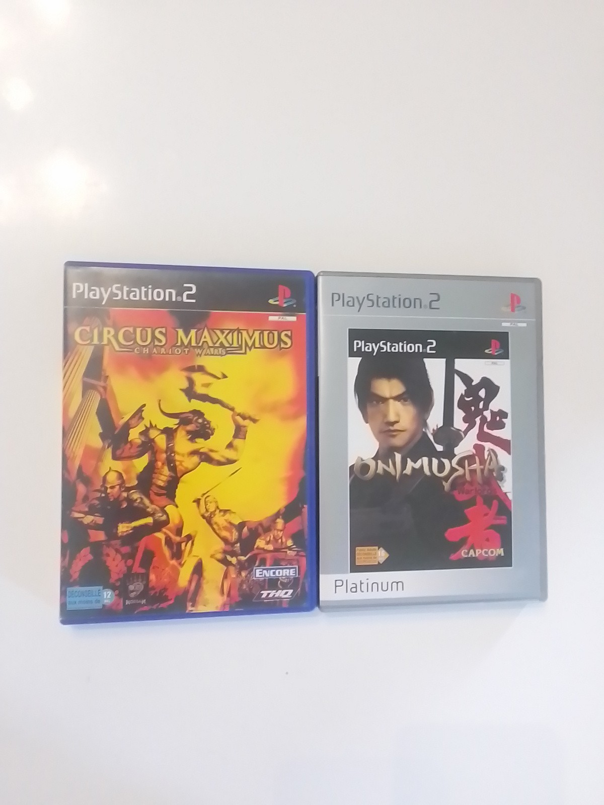 Circus Maximus : Chariot wars & Onimusha Complet Sony PS2
