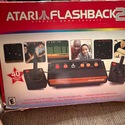 Atari Flashback 2 Classic Console 40 Built-In Games w/ 2 Joysticks NTSC
