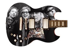 Cheap Trick Signed Autographed Custom Photo Graphics Guitar ACOA ACOA