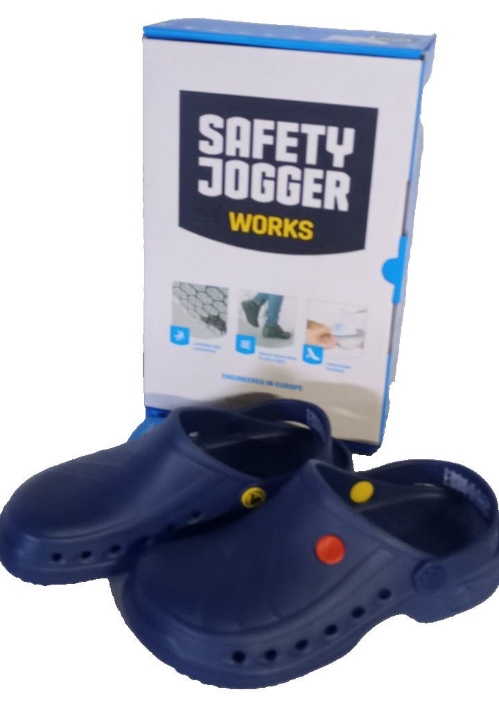 Sabot SAFETY JOGGER Sonic blanc pour le milieu médical et l'hôpital