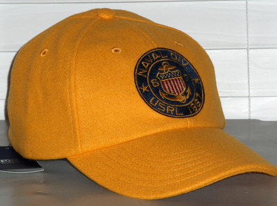 VTG Ralph Lauren Mustard Cap with Black Embroidery Polo Ralph Lauren Men main image 2