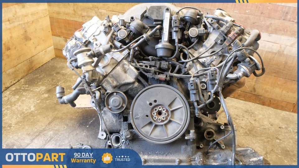 2011-2012 Audi D4 A8 A/T 4.2L 8Cyl. Gasoline Engine Motor Complete Assy OEM - Image 2 of 4