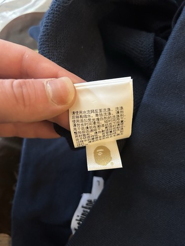 Sweatshorts Bape marineblau mehrere Schriftarten - Bild 7 von 7