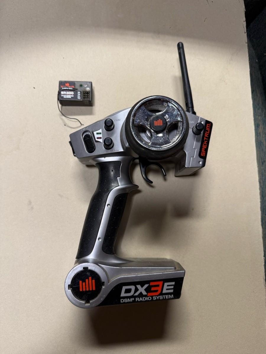SPEKTRUM DX3E controller transmitter handset RC RADIO SR300 2.4ghz
