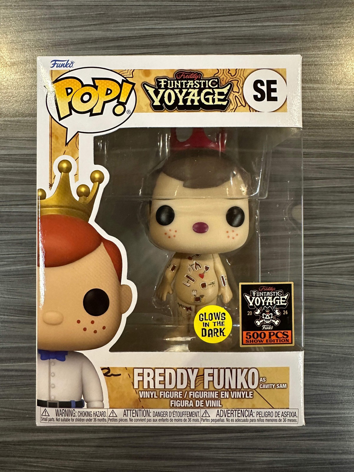 Funko POP! Funtastic Voyage: Freddy Funko as Cavity Sam (GiTD)(500 PCS)(Show Edi
