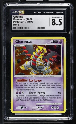 Giratina graded CGC 8.5 for sale on eBay