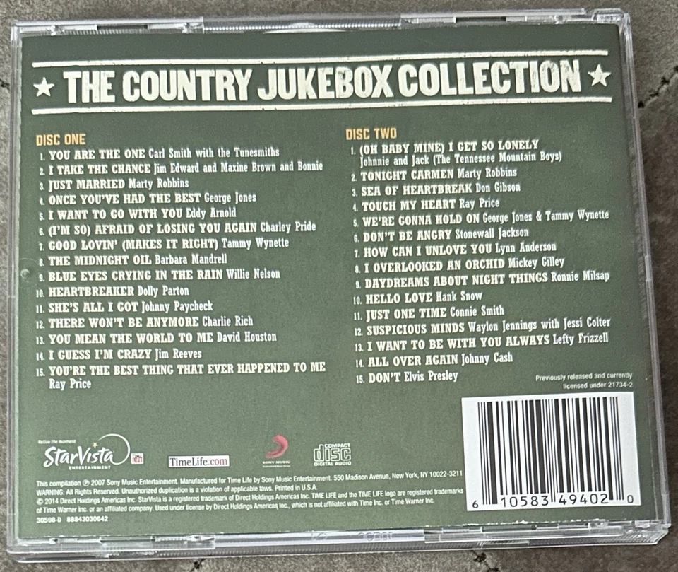 The Country Jukebox Collection: You Are The One (CD, 2 Discs, 2014) — 第 4/4 张图片
