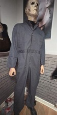 Michael Myers Red Kap Kostüm Overall Halloween Größe 44 Regular