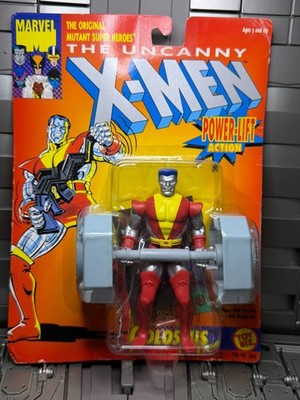 1993 Toy Biz Marvel Comics Uncanny X-Men Action Figure NIB Colossus Power Lift