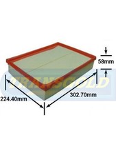 Transgold Air Filter fits Land Rover Range Rover Sport 3.0 L320 D 4x4 (AF1603)