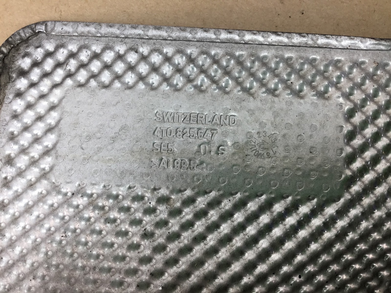 Lamborghini Huracan 2018 Left Driver Muffler Tip Heat Shield 16 - 19 :A